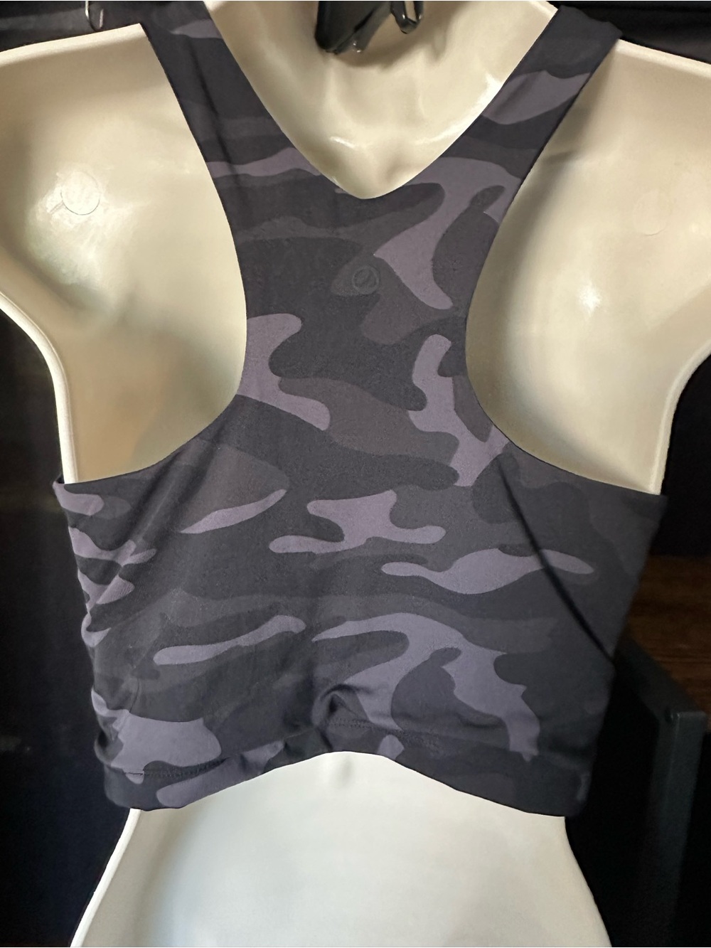 CRZ YOGA Racerback Crop Bikini Tops
Built-in Pads, A-D Cup High Neck Swim top - Picture 5 of 8